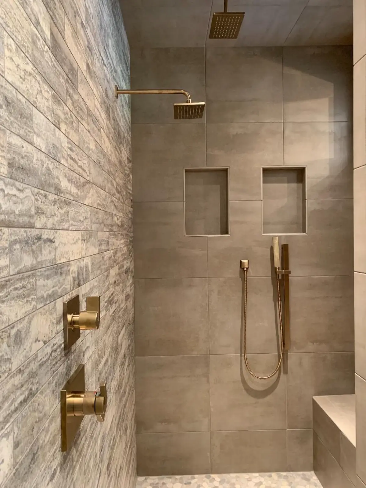 Primary bathroom remodel in Omaha