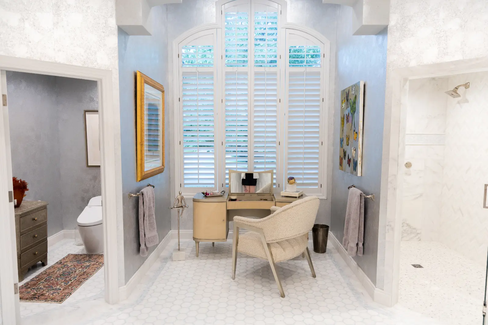 ASID Award Winning Primary Bathroom in Omaha