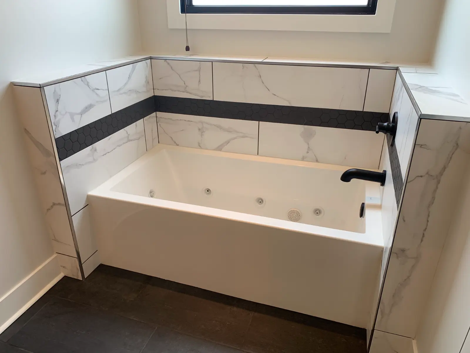 Bathroom collection remodel in Omaha