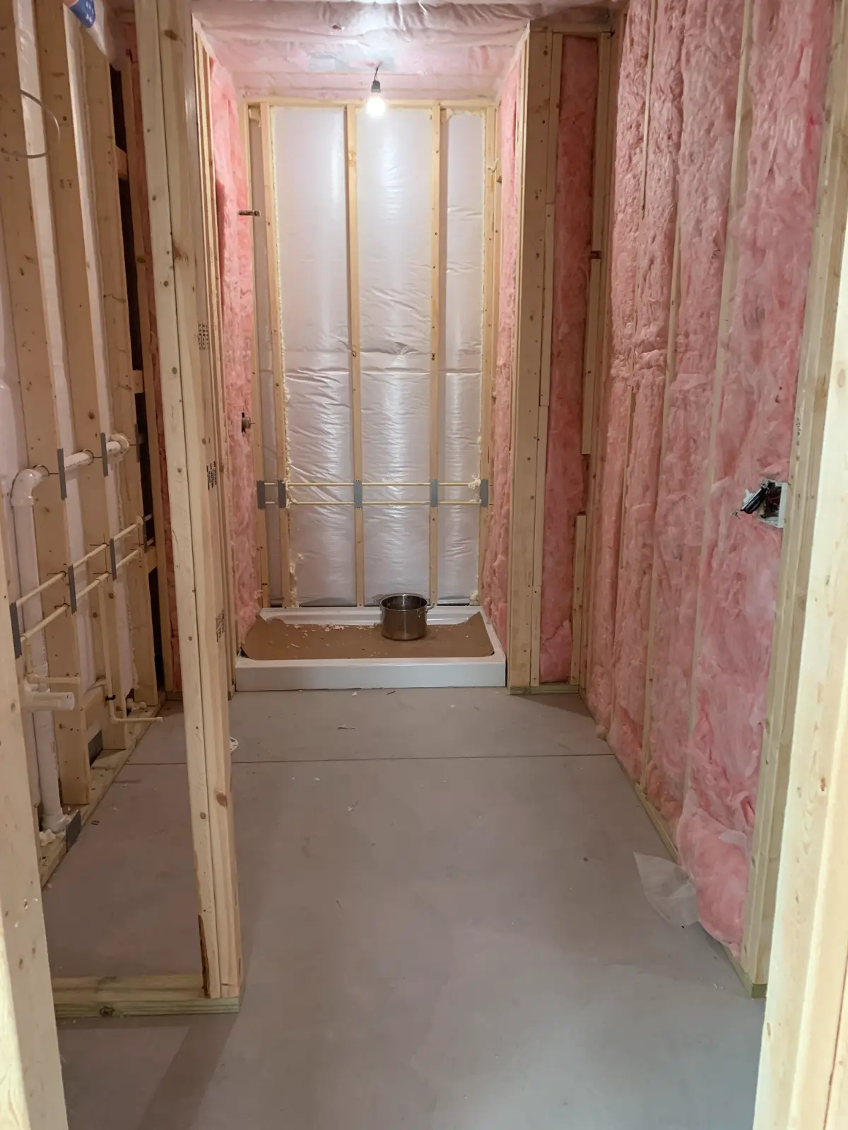 Evans basement remodel, photo 5