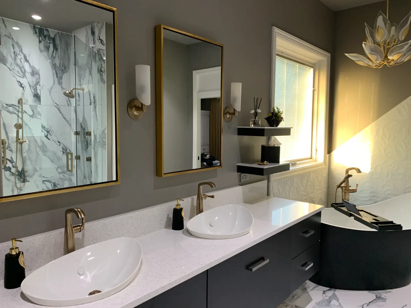 Herrick primary bathroom remodel in Omaha