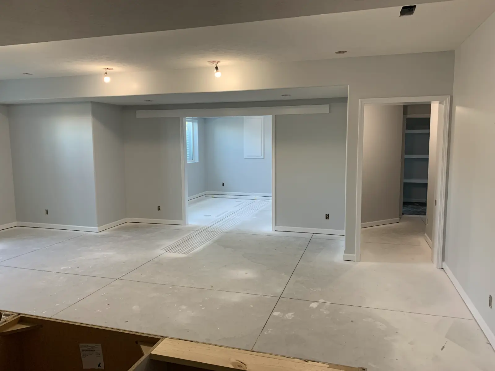 Evans basement remodel, photo 9