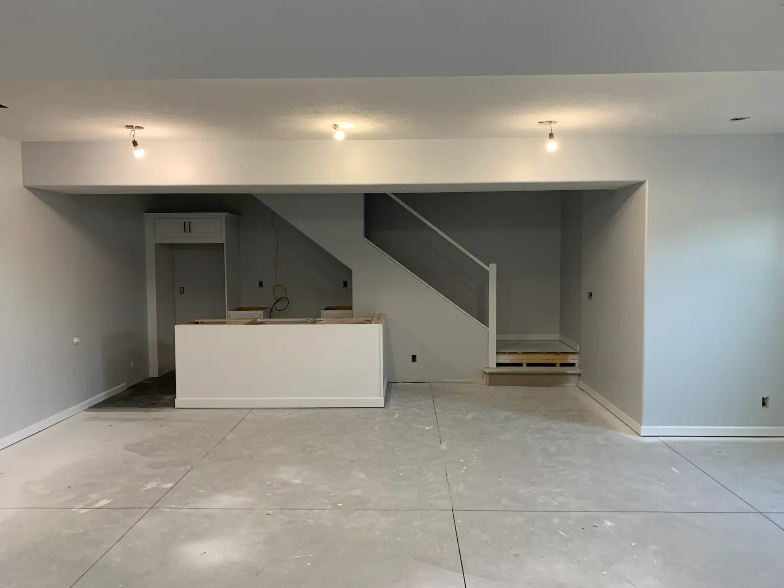 Evans basement remodel, photo 8