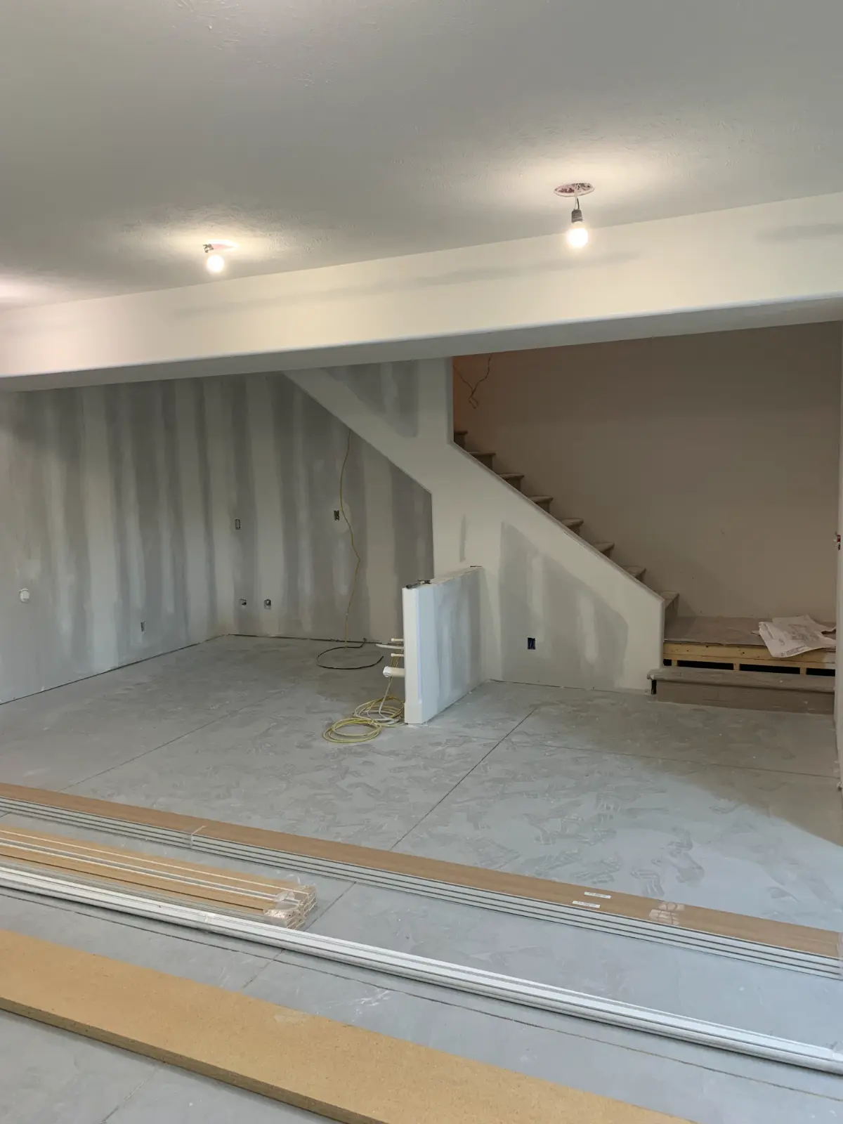 Evans basement remodel, photo 12