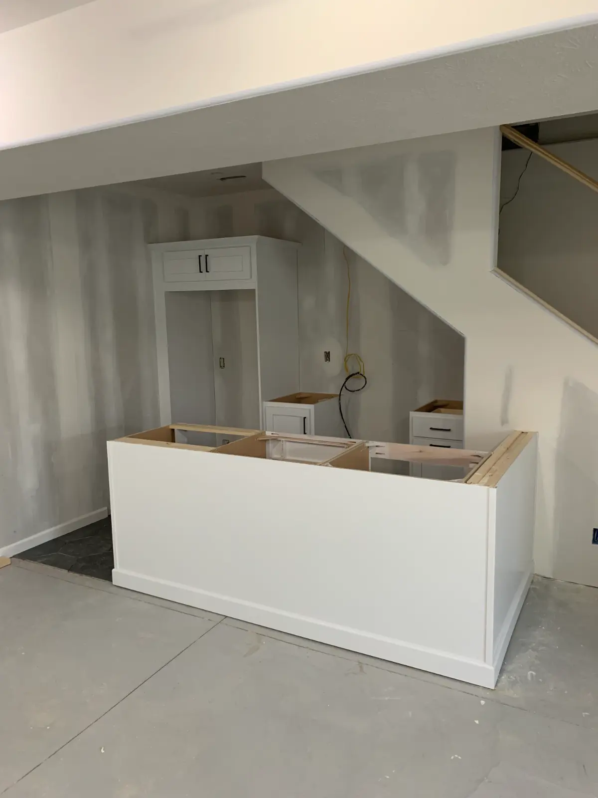 Evans basement remodel, photo 7