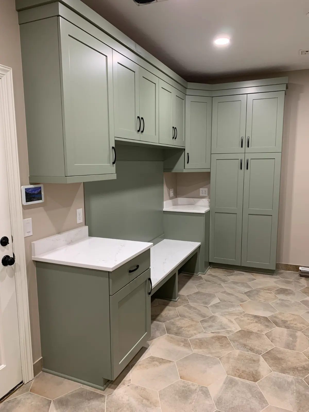 Laundry and mudroom remodel in Omaha
