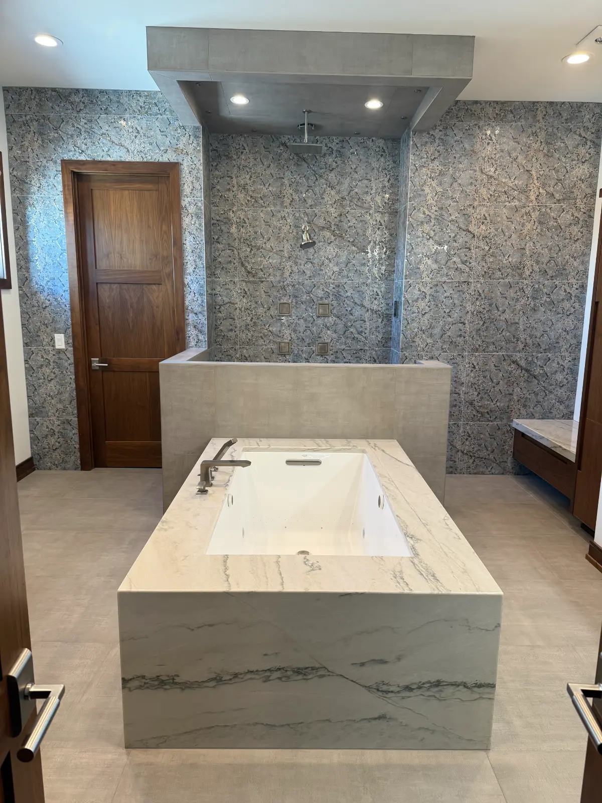 Mytty primary bathroom remodel in Omaha